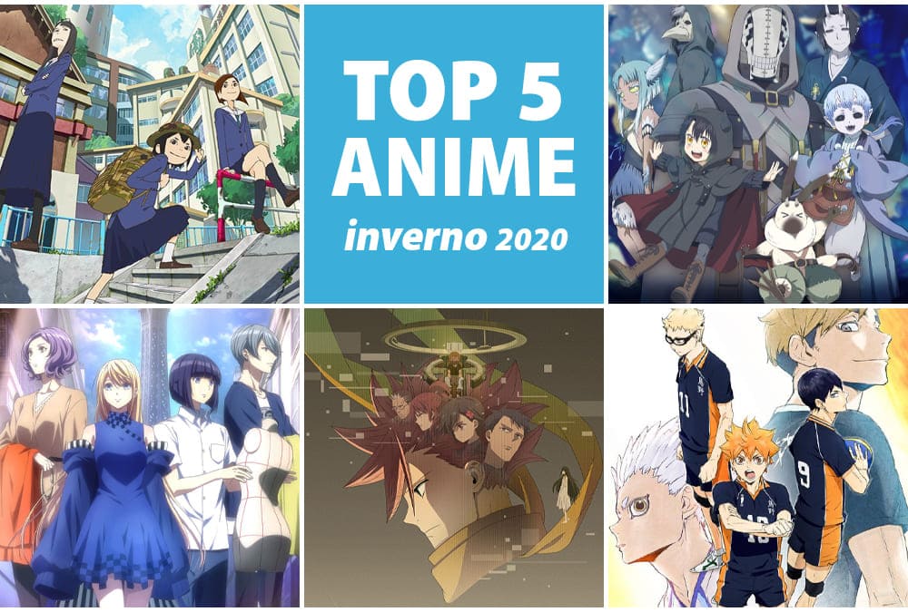 top 5 anime inverno 2020