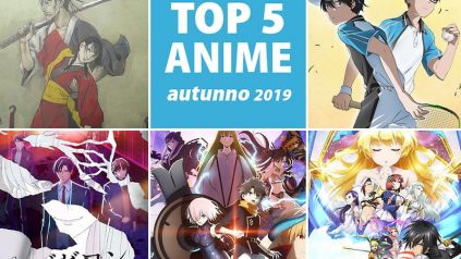 top 5 anime autunno 2019