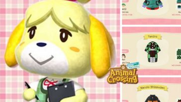 Animal Crossing design ispirati agli anime
