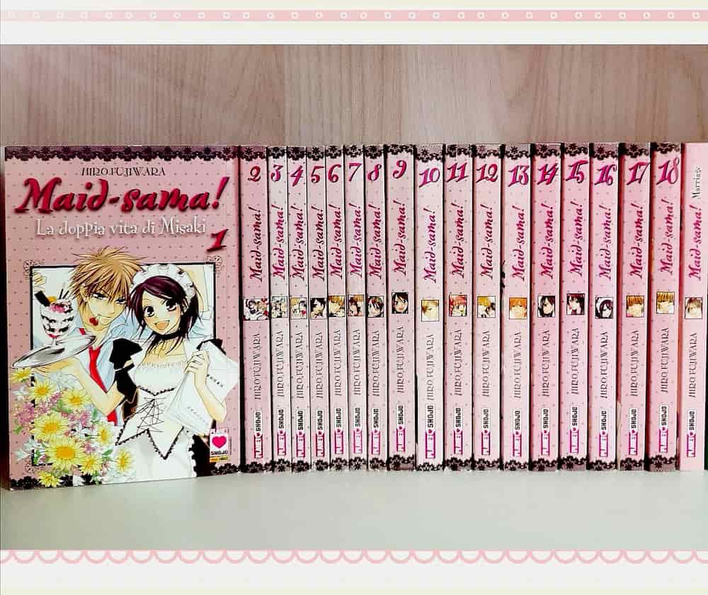 Collezione manga shojo Maid-sama