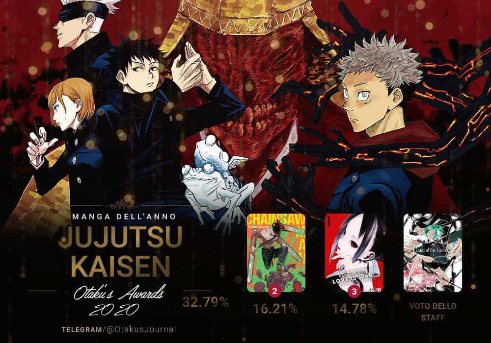 Manga dell'anno Jujutsu Kaisen