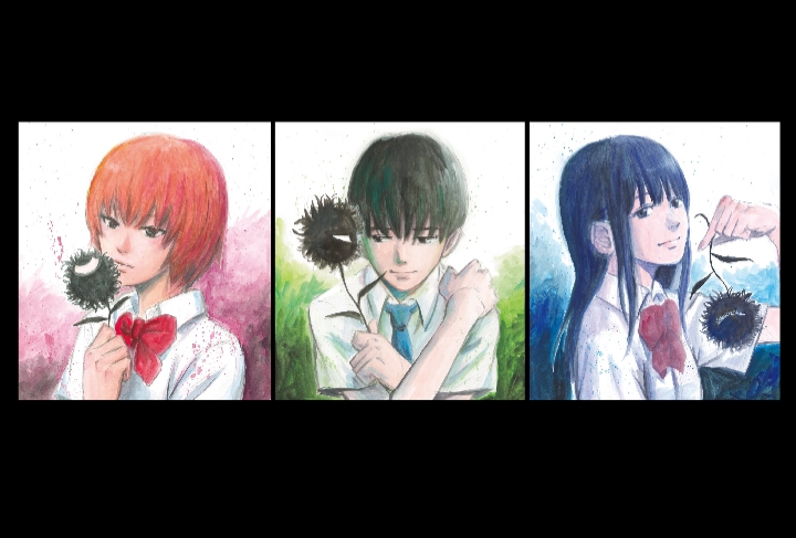 Sawa Nakamura, Takao Kasuga e Saeki Nanako I fiori del male